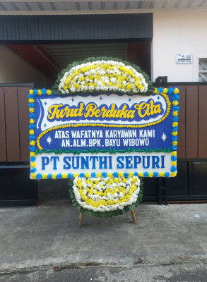 Papan Bunga Duka di Sumba Barat Daya